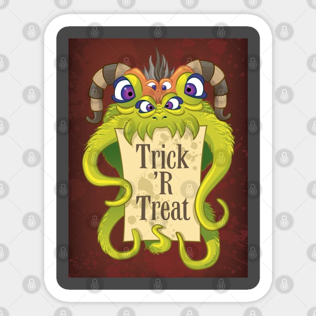 Trick 'R Treat Sticker by jwrightbrain